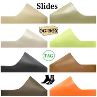 yeezy yezzy yezzys slides shoes Emparejar con Box ONYX sandalias de diseño masculino sandalias pantoufle zapatillas deportivas masculinas zapatillas de correr femeninas 36 - 47
