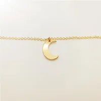 5PCS- B067 Cute Crescent Moon Bracelet Simple Half Moon Bracelet Galaxy Moon Bracelets Jewelry for Lady Women228F