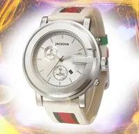 Crime Premium Mens Womens Big Watches 45 mm Mouvement de quartz Mouvement Male horloge horloge Diamonds Ring Courte