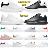 Designer Mc Queens Alexander Casual Shoes Men Women Platform Sneakers Luxury Suede Leather Mens Tainers Outdoor Unisex Chaussures240c