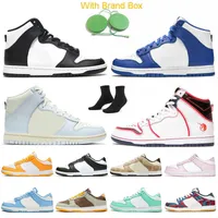 Usually 10-30days Delivered Sb Dunks High Women Mens Running Shoes Black White Kentucky Fragment Project Unicorn University Red Da Without