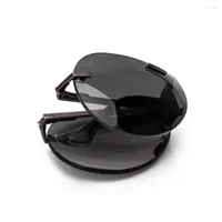Sunglasses 2022 Folding Polarized Men's And Women's Driving Thick Lens Titanium Alloy Light With Box 8101Y