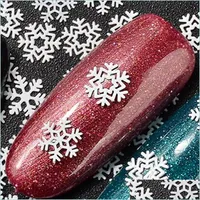 Christmas Decorations Snowflake Nail Decals Mti Designs Nails Art Stickers Christmas Decorations Sequins Trathin Personality Wom Soif Dhxq0
