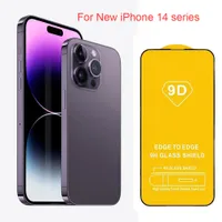 9D Full Cover Screen Protector Tempered Glass for iPhone14 Film 2022 iPhone 14 12 13 Pro Max 7 8 Plus 9h telefonfilmer