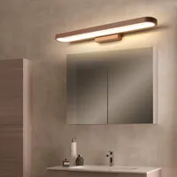 Miroir à LED moderne minimaliste lampe murale avant Scandinave Light Light Bedroom Entrance Kitchen Vanity Lights