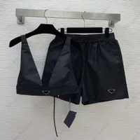 Mode sexy dames tracksuits dames designer Triangle bh korte broek set verstelbare borst maat indoor buitbaden pakken binnen