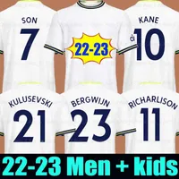 soccer 22 23 KANE SON Soccer Jerseys KULUSEVSKI Tottenham HOJBJERG SPURS 2023 Football kit shirt