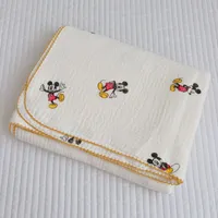 Disney children's blankets ins style cute cartoon mice cotton gauze scarves baby nap covers soft sweat absorption