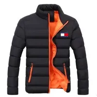 Mens Down Parkas Nova Menswarm Jacket Bonito Plus Casaco Solto outono e Inverno Quente Gola Prova de Frio Acolchoado Jaque 2201006
