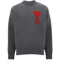 Tröja hösten vinter trendig cardigan hjärta Aimiis designer original Alexandre mattiussi vårbroderi bokstav en skjorta w62x