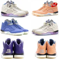 5S Basketball Shoes Outdoor Trainers Sports Sneakers Shoe Fashion Purple Orange Blue Sail Mens 2022 Dj Khaled X We The S Jumpman 5