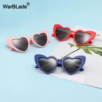 WarBLade Children Kids Polarized Sunglasses Fashion Heart Shaped Boys Girls Sun Glasses UV400 Baby Flexible Safety Frame Eyewear197Z