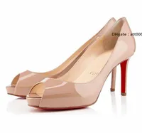 Christians Paris red sandals super designs summer sandal high heels No Matter Peep Toe Pumps Nude black women heel weddin Hig rQg