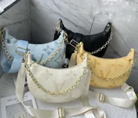 デザイナーの女性ポシェット刺繍革革の月の上のハンドバッグパピヨン財布アルマbbトートストラップポーチショルダークロス