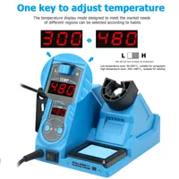 Aquecimento rápido do kit de solda de solda a temperatura da estação de soldagem ajustável para solda de bricolage