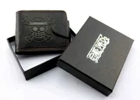 Huimeng erkek erkekler tek parça luffy cüzdan maymun d luffy saman şapka korsanları anime kafatası cüzdan çantası siyah deri h 2022