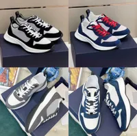 2021 MELLIQUE P25 Runner Sneaker Air Platform Shoes Luxury Real Leather Mesh Trainers Gray Suede Triple Disual Shoes حجم كبير no56
