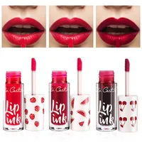 Lip Gloss Long Lasting Glaze Tint Matte Juice Liquid Lipstick Waterproof Moisturizing Cosmetic Daily Makeup Fruit