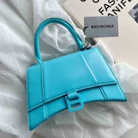 Handbag Small Balencalga Hourglass Designer Bag Blue Women's Shoulder Crossbody