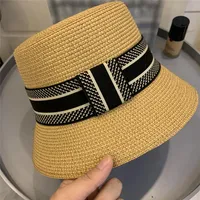 women luxurys designers Sun bucket hat summer straw plaited fitted caps hats mens Baseball Cap Snapbacks Bonnet Beanies sunhat 2022614