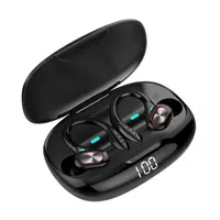S730 Sports Bluetooth Wireless earphones with Mic IPX6 Waterproof Ear Hooks Earphones HiFi Stereo Music Earbuds Heasets