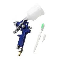 Spray Guns Mini Air Pain Brush HVLP för målning av bilarografborste 0,8 mm/1,0 mm munstycke 221007
