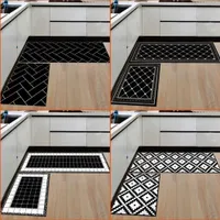 Casa da cucina e tappeti moderni tappeti non slip di supporto per porteschi runner set di ingressi