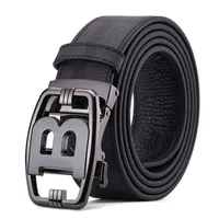 Belts High QualityGenuine leather Belt Men Luxury Brand Designer fashion for Strap Male Metal Automatic Buckle 221006