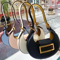 Luxurys designers avskräcker koppling cookie axelväska mini läder klassiska handväskor avtagbar axel rem kvinnors män plånbok handväska kvalitet tote crossbody väskor