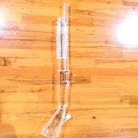 27,5 Zoll gro￟e Glaspistolen Schwerkraft Shaka Bongs Becher Bongwand Super schweres Wasserleitungen mit 14,4 mm m￤nnlicher Gelenksch￼ssel DAB Rig