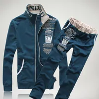Men&#039;s Hoodies Mens Tracksuit Set Spring Autumn Sporting Suit Sweatshirt Sweatpants Clothing 2 Pieces Sets Slim
