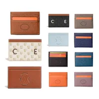 最新のカード所有者Hermee Women's Key Wallets Pouch Coin Purses Luxurys Designer with Box Porte Carte Purse CL Hollow Out Mens Wallet Cardholder Leather Card Holders