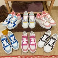 New Time Out Sneakers Embossed Leather Shoes Fashion Women Sneaker Platform Trainers Chaussures Rubber Outsole 35-41