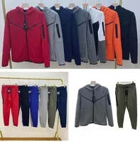 Tech Fleece Designer Clothing Mens Sports Pants Tech Fleece Hoodies Jackets Space Cotton Broulds Womens المعاطف القيعان