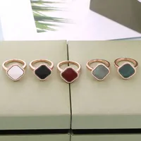 Clover ring par antika engagemang m￶drar dag designer ringer bague femme anello retro anillos de compromiso para mujer anillo ringe bagues