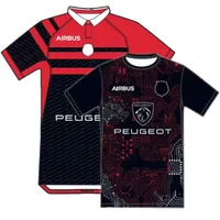 Nuevo estilo 2023 Toulouse Rugby Jersey Home Away Camiseta Toulouse Rugby Shirt Nombre personalizado
