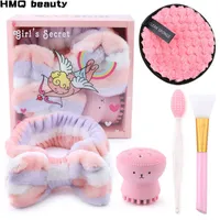 Makeup Brushes Beauty Skin Care Set Wash Face Silicone Small Octopus Facial Cleansing Brushes Exfoliating Blackhead Mask Remover Skin Care Tool