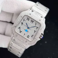 Other Watches Diamond Mens Watch Automatic Mechanical Sapphire Watch 40mm Busins Wristwatch Stainls Steel Belt Montre De Luxe Giftsgax3 diamond watchJ3PY