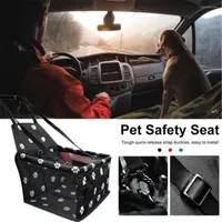 Autositzabdeckungen Haustierhundtr￤ger Pad Safe Carry Cat Cat Welpenbeutel Reisen Zubeh￶r Wasserdichte Sicherheitswagen Produkte