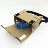 Очки с виртуальной реальностью Google Cardboard Diy VR Glasses для 5.0 "Экран с головой или 3,5 - 6,0 -дюймовым стеклом смартфона