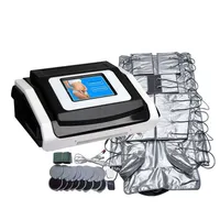 Hemanv￤ndning Fett Burning Slant Machine Air Wave Pressure Far Infrar￶d v￤rmare Bastu Dr￤kt Pressoterapia Pressoterapi Lymfatisk dr￤neringsenhet