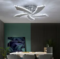 Luxuskristalllustel -LED -Kronleuchter Innendecke Lampen Plafon Wohnzimmer Esszimmervorrichtung Wohnkultur Leuchten Luminarias