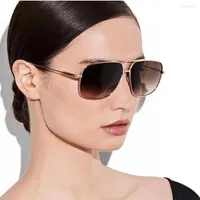 Zonnebrillen vrouwen voor mannen vintage brillen festival mannelijke gepolariseerde glazen imitatie luxe merken items rond glas
