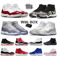 High 11s mens women Jumpman 11 Basketball Shoes 2022 Cool Grey Cap and Gown Concord Bred Cherry Low Snakeskin Pink Navy Blue Infrared JORDON jordens