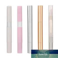 Empty Nail Essence Emulsion Packaging Bottle Refillable Twist Pen Cosmetic Container with Brush Applicator