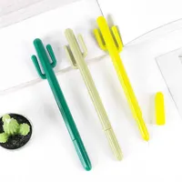 Cactus Styling Gel Pens Corea del Sur de papelería Cartoon Gel Pen Student Premio regalo de Navidad