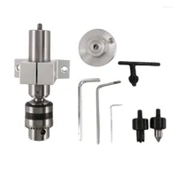 FashionMultifunction Drilling Tailstock Live Center With Claw For Mini Lathe Machine Revolving Centre DIY Accessories Woodworkin