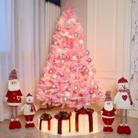 クリスマス装飾チェリーブロッサムピンクツリーパッケージ贅沢な装飾年ギフトホームオフィスショッピングモールエル