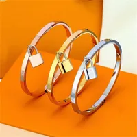 Projektant Bangle Designer Gold Sliver Rose Gold Bracelets Charm Biżuter
