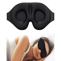 3D -спящая маска блокирует легкие мягкие мягкие складки, маски для сна глаза Slaapmasker Eye Shade Shade Aid Mask Mask EyePatch Vtmtb1750